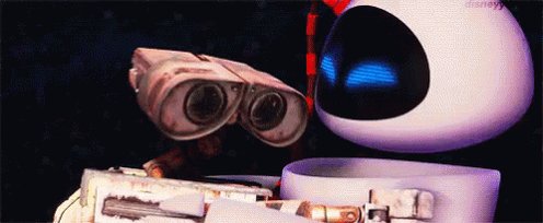 WALL-E And EVE GIF