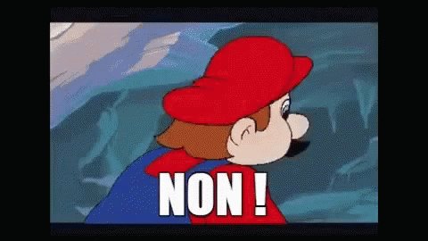 Mario No GIF