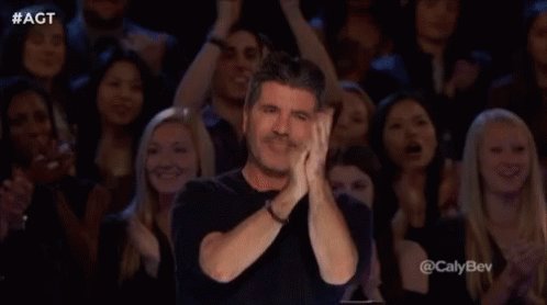 Thumbs Up Simon Cowell GIF