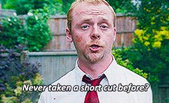 Simon Pegg in Shaun of the ...