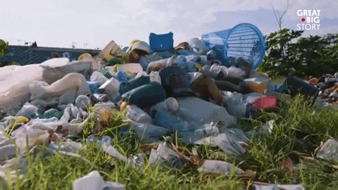 planet earth trash GIF by Great Big Story