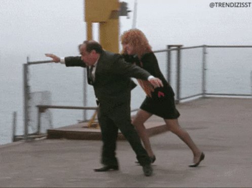 Bette Midler Danny Devito GIF