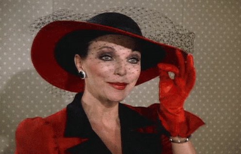 Wishing Joan Collins a very happy birthday. 