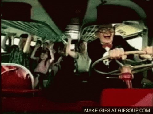 Bus Partying On The Bus GIF