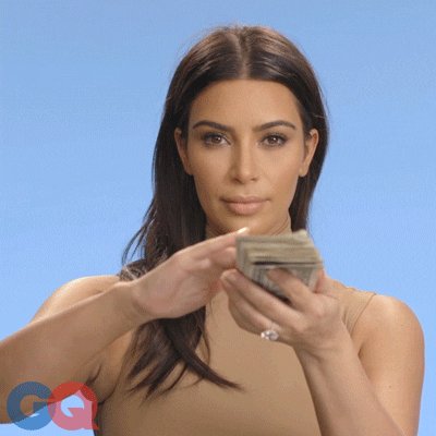 pay me kim kardashian GIF b...