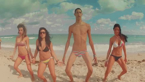 Beach Dance GIF