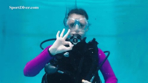 Ok Scuba Diving GIF