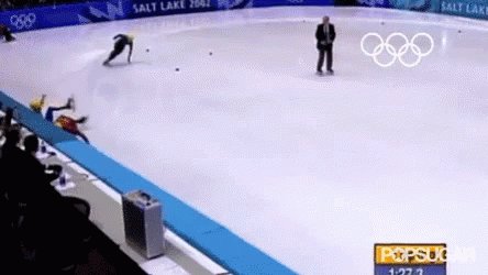 Steven Bradbury Olympics GIF