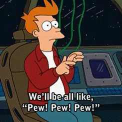 Pew Futurama GIF