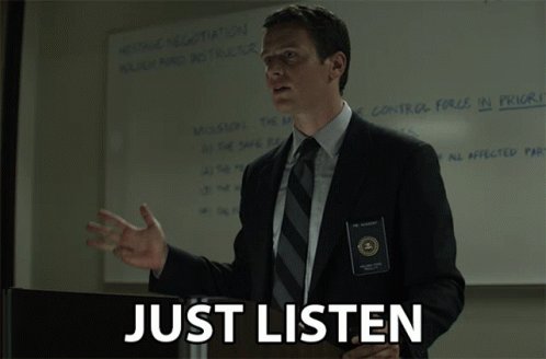 Just Listen Listen Carefull...