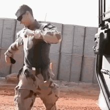 Military Guy Dance Anime Dance GIF