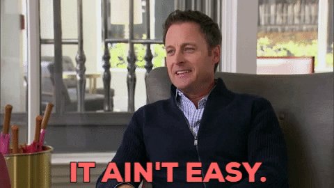 it aint easy chris harrison...