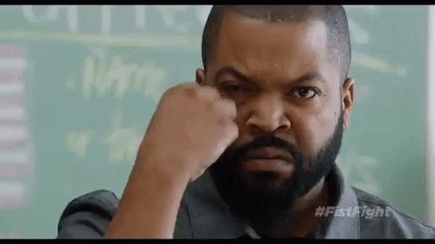 Fist Fight Ice Cube GIF