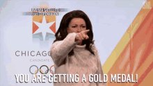 You Are Getting AGold Medal Olympics GIF