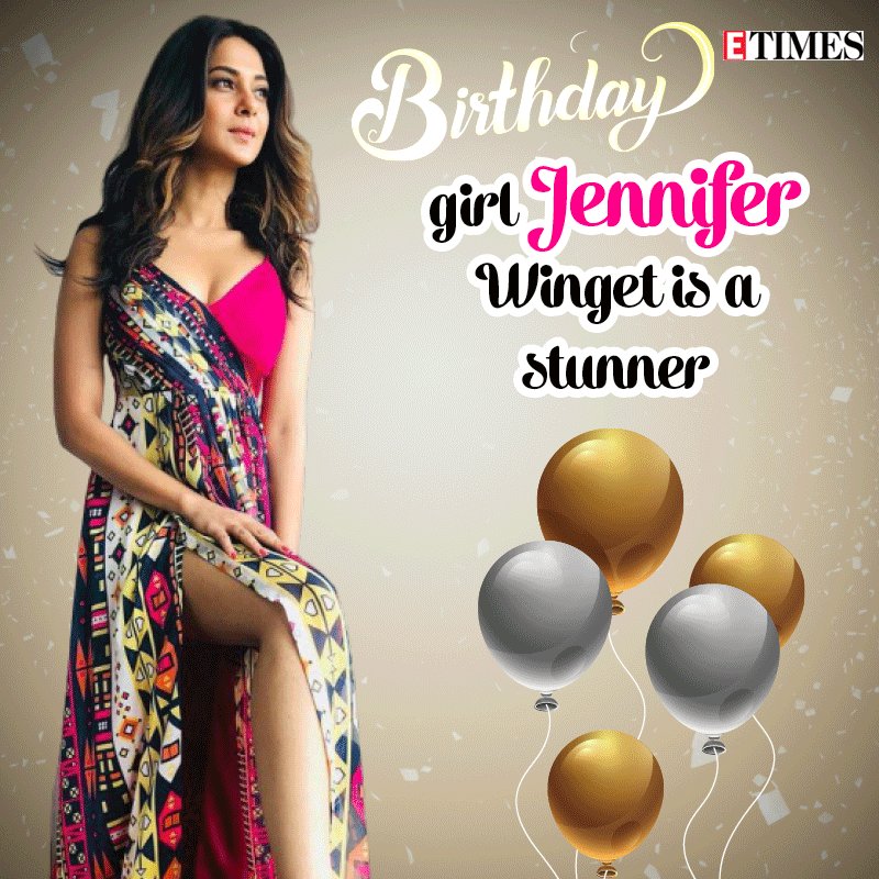 Wishing Jennifer Winget a very Happy Birthday.  