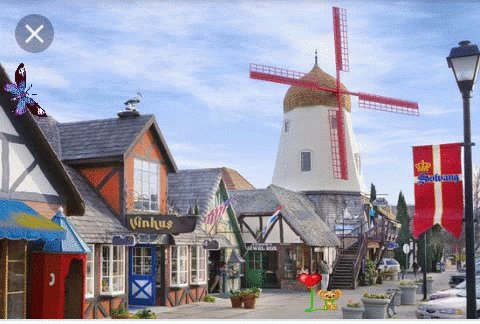 Fantastical Village GIF