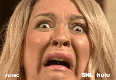 scared saturday night live GIF by HULU