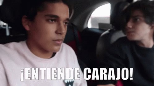 Entiende Carajo Enojado GIF