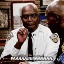 Captain Ray Holt B99 GIF