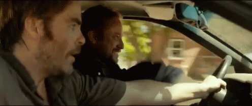 One Hand On The Wheel GIF