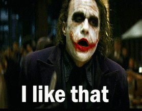 christian bale joker GIF