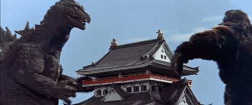 King Kong Vs Godzilla Smash GIF