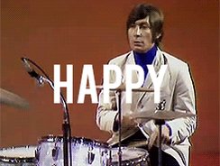 Happy birthday!!!! Charlie Watts       