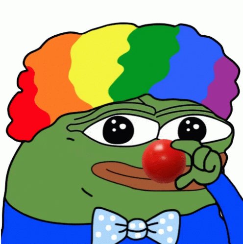 Pepe Clown GIF