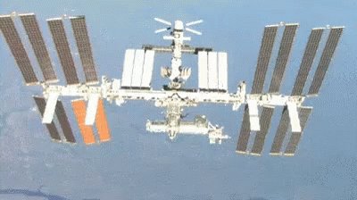 International Space Station GIF