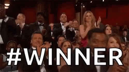 Oscars Standing Ovation GIF