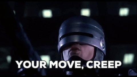 80s robocop GIF