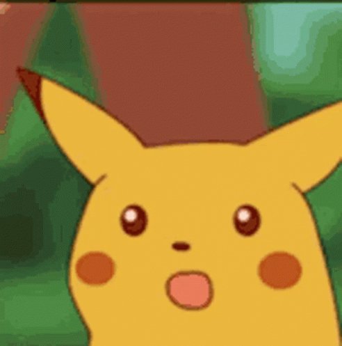 Surprised Pikachu GIF