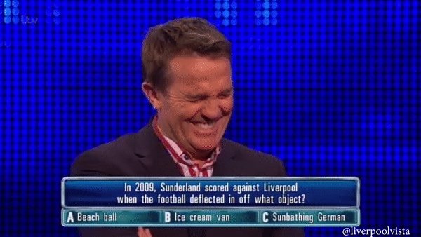 Happy Birthday to Bradley Walsh. The big 60 today. This question still cracks me up. 