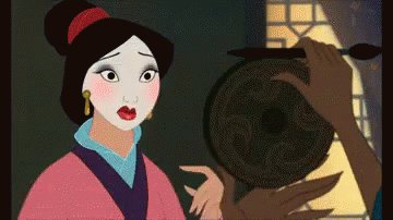 Mulan Hair GIF