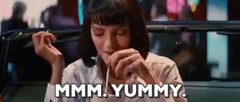 Pulp Fiction Milkshake GIF