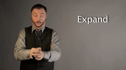 expand sign language GIF by Sign with Robert