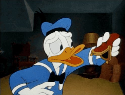 No Money Donald Duck GIF