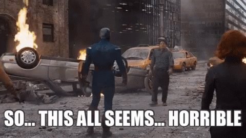 Horrible Avengers GIF