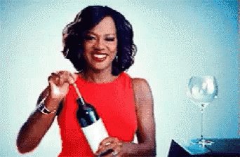 Wine Viola Davis GIF