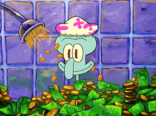 Free Money GIF by SpongeBob...