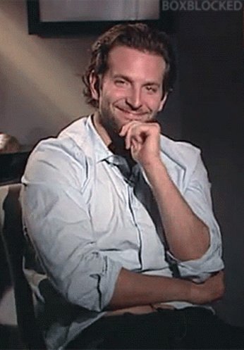 Bradley Cooper Wave GIF