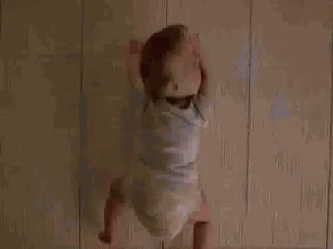 Train Spotting Baby GIF