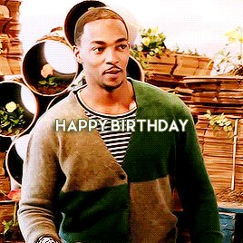 Happy birthday to the beautiful anthony mackie who makes our lives brighter! 23/09   