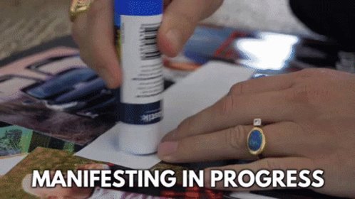 Manifest Vision Board GIF