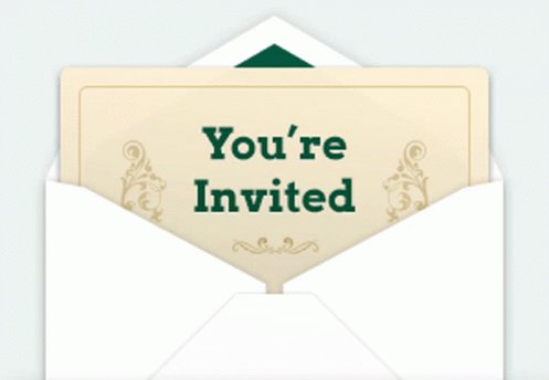 Invite Invitation GIF