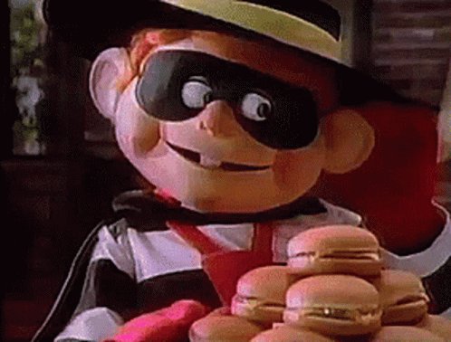 Mcdonalds Hamburglar GIF