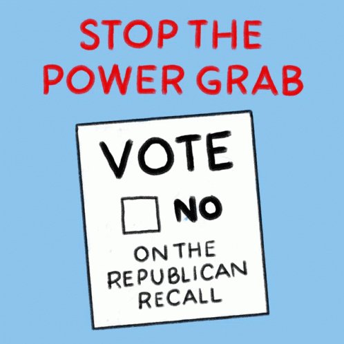 Keep CABlue Oppose The Recall GIF