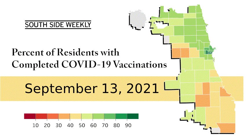  		The animated gif shows a map of Chicago with vaccination 