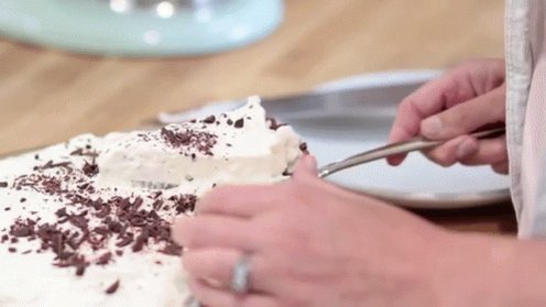 Chocolate Cream Pie GIF