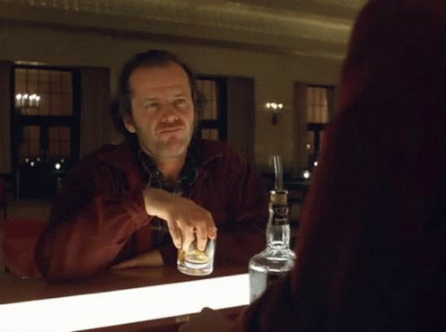 Drink The Shining GIF